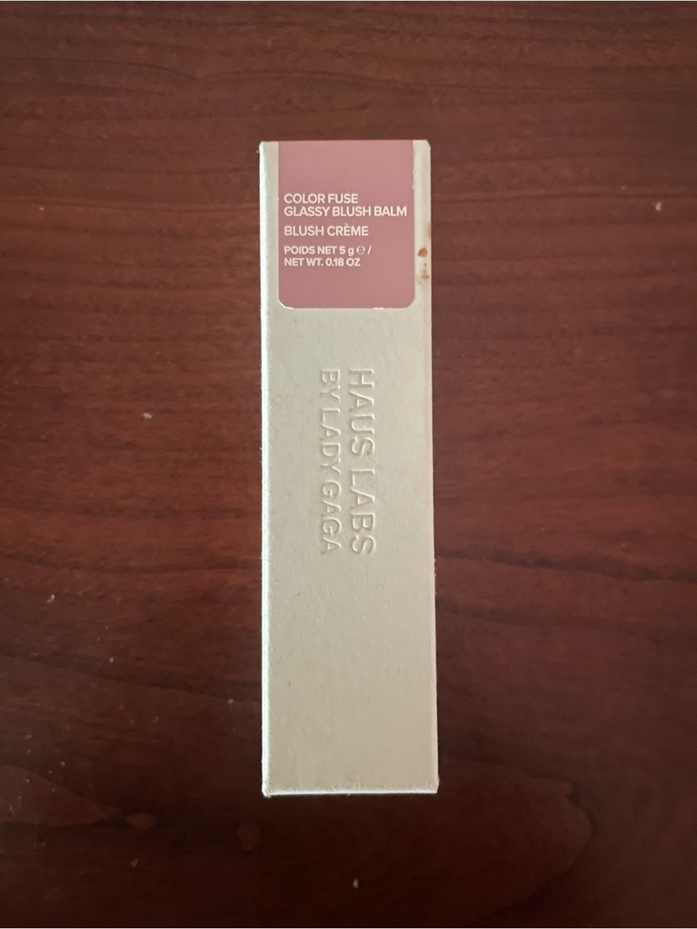 Haus Labs Color Fuse Glassy Blush Balm - Glossy Hibiscus